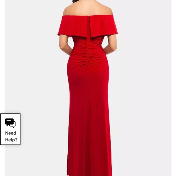 X by Xscape Red Dress - Picture 2 of 2